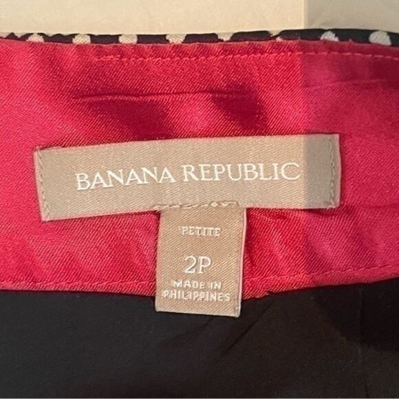 Banana Republic Black White Pencil Skirt Size 2P - Picture 9 of 12